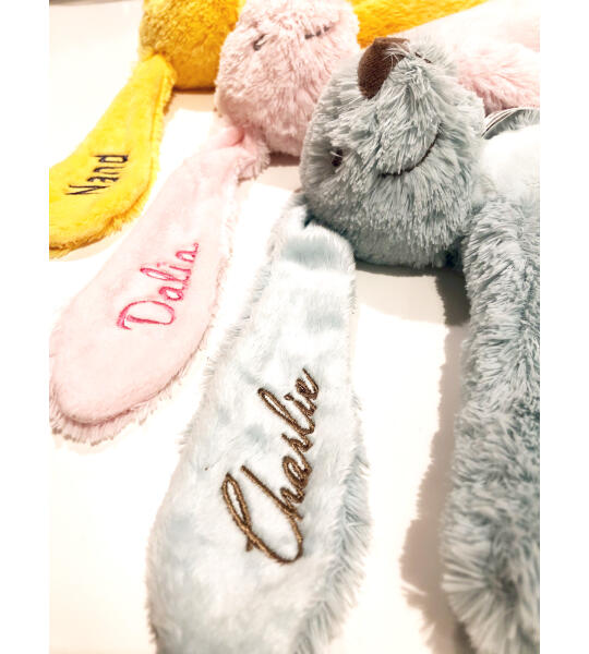 Gepersonaliseerde Richie Knuffel – Met naam op oor